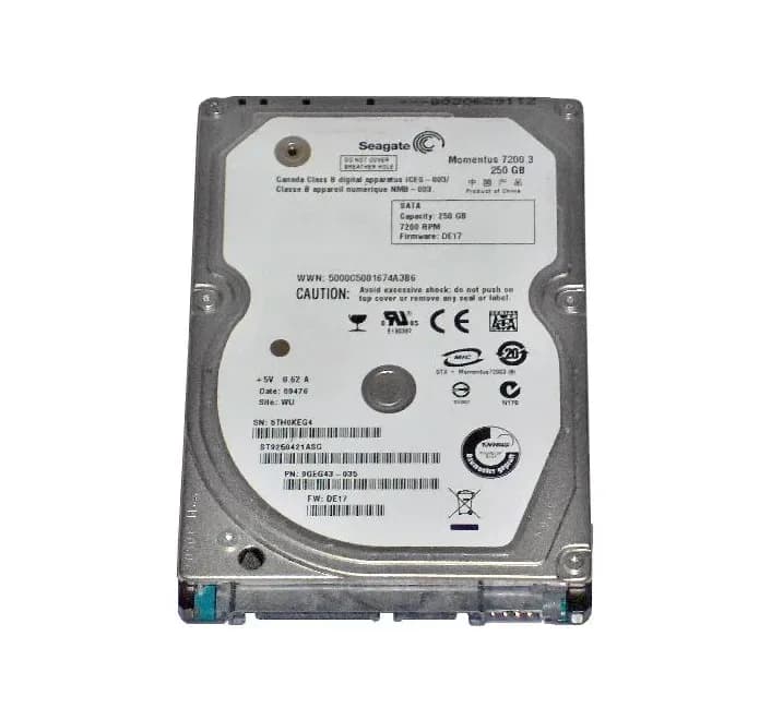 Seagate ST9250421ASG 250GB 3Gb/s SATA