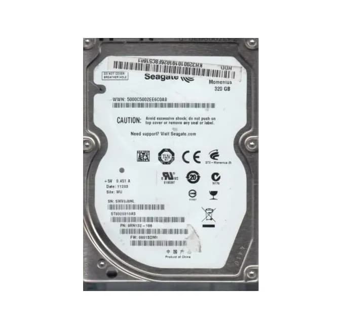 Seagate ST9320310AS 320GB 3Gb/s SATA