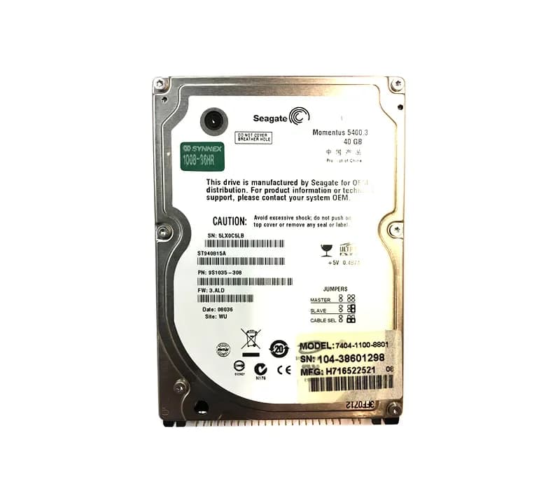 Seagate ST940815A 40GB IDE Ultra ATA/100 (ATA-6)