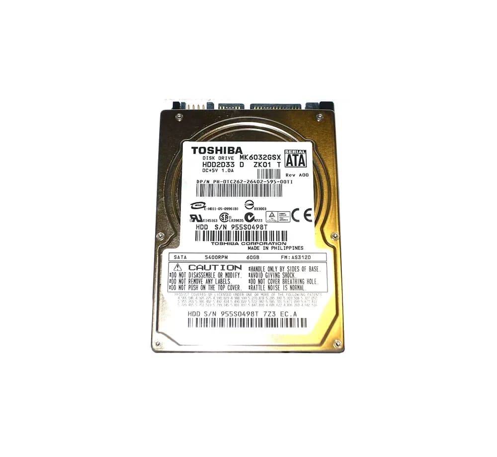 Dell TC262 60GB 1.5Gb/s SATA
