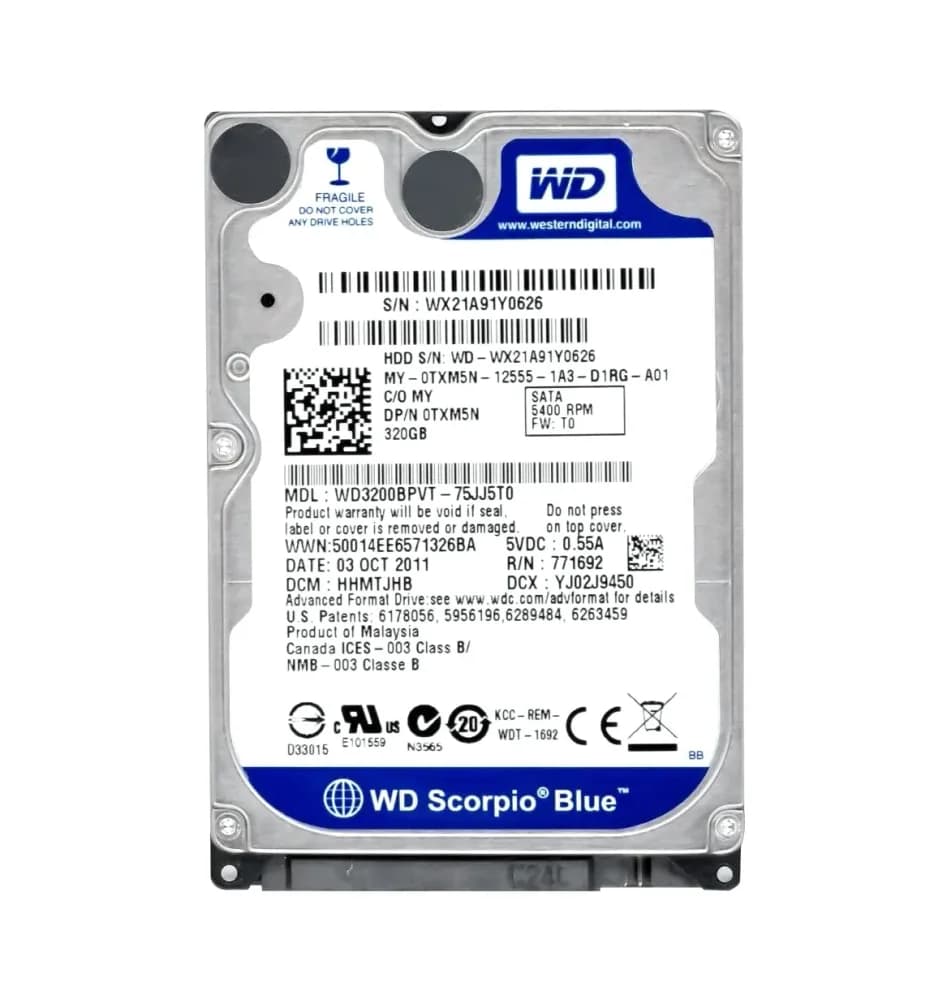 Dell TXM5N 320GB 3Gb/s SATA