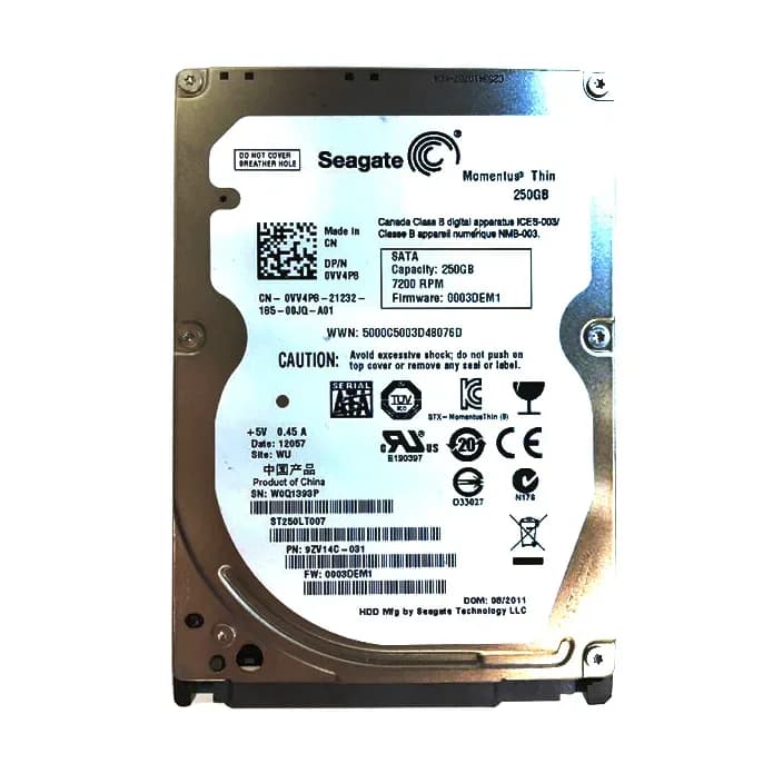 Dell VV4P8 250GB 3Gb/s SATA