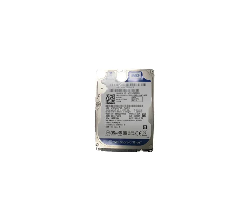 Dell VXWV3 250GB 3Gb/s SATA
