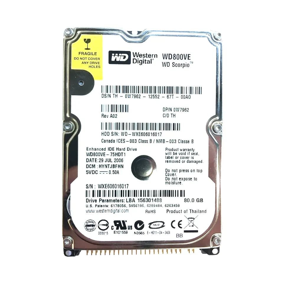 Dell W7962 80GB