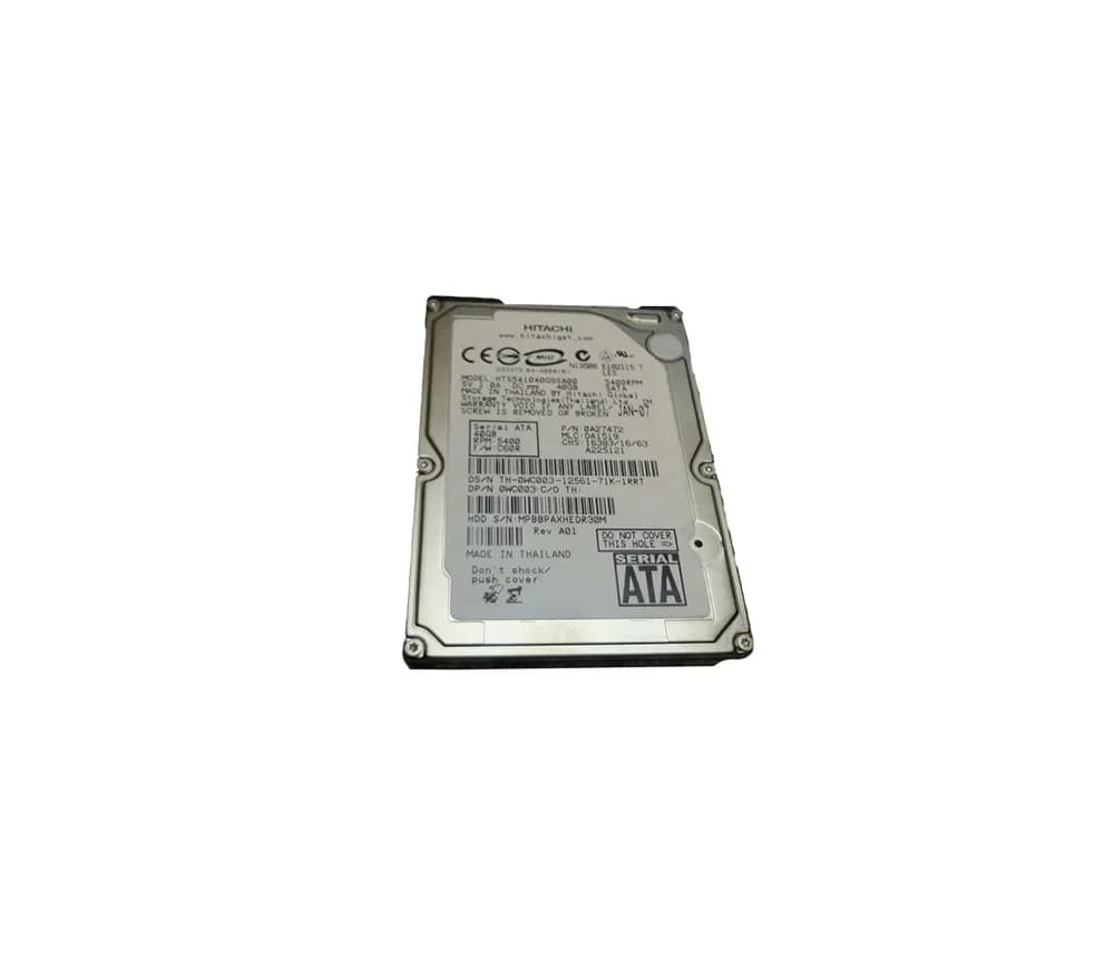 Dell WC003 40GB 1.5Gb/s SATA