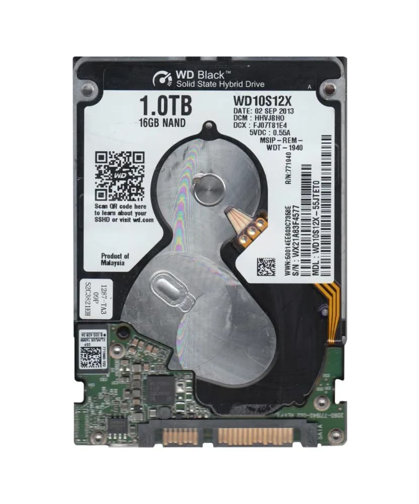Western Digital WD10S12X 1TB 6Gb/s SATA