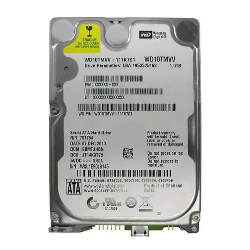 Western Digital WD10TMVV 1TB 1.5Gb/s SATA