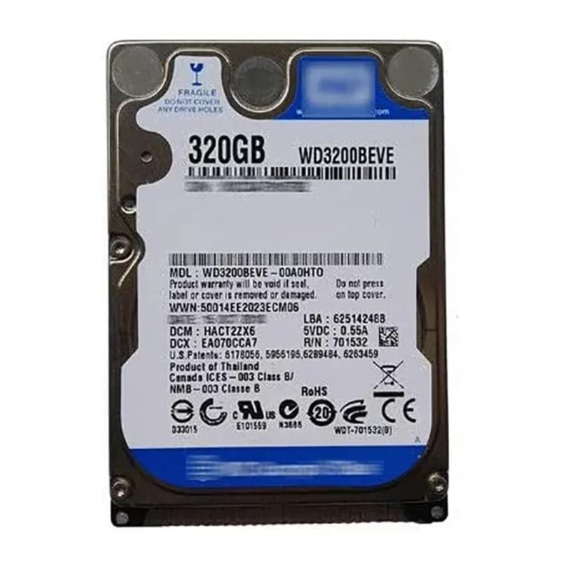 Western Digital WD3200BEVE 320GB
