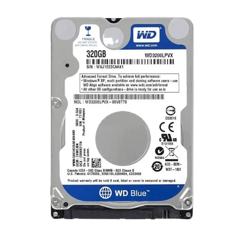 Western Digital WD3200LPVX 320GB 6Gb/s SATA