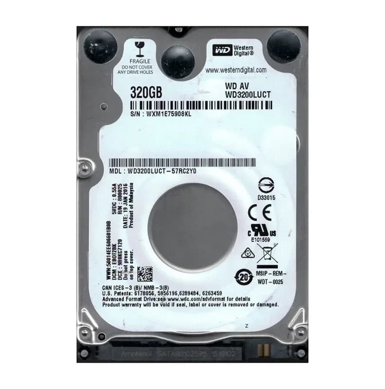 Western Digital WD3200LUCT 320GB 3Gb/s SATA