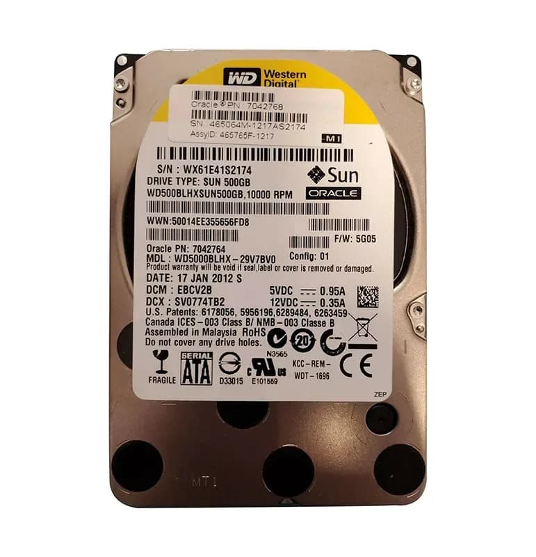 Western Digital WD5000BLHX 500GB 3Gb/s SATA