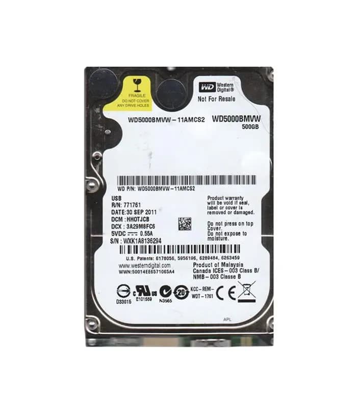 Western Digital WD5000BMVW 500GB
