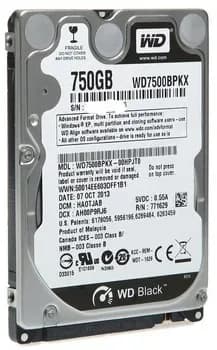Western Digital WD7500BPKX 750GB 6Gb/s SATA