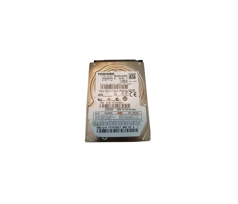 Dell WU077 80GB 3Gb/s SATA