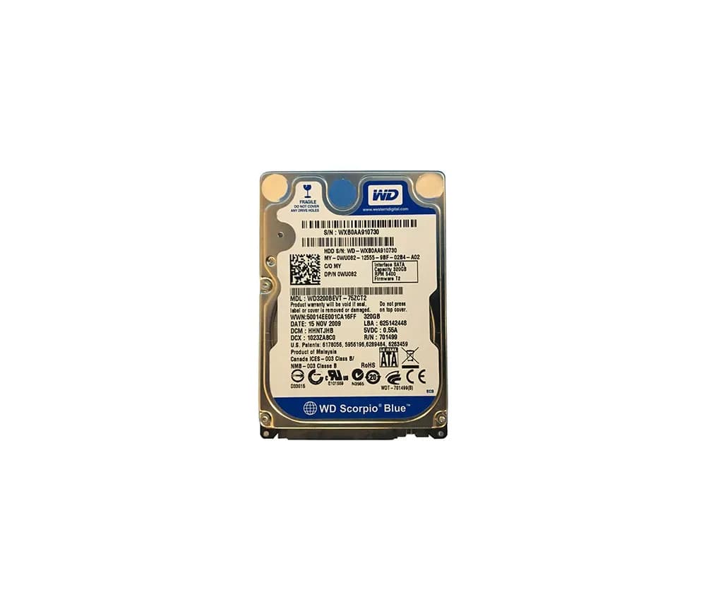 Dell WU082 320GB 1.5Gb/s SATA