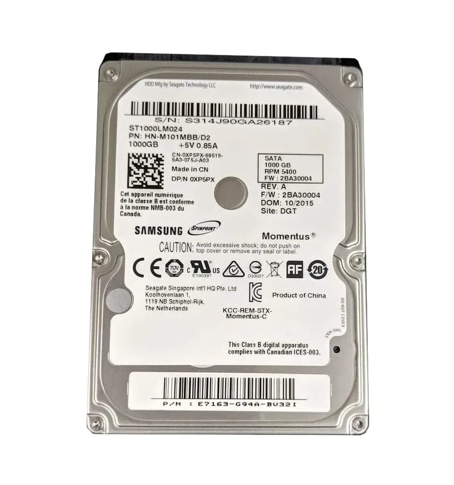Dell XP5PX 1TB 3Gb/s SATA