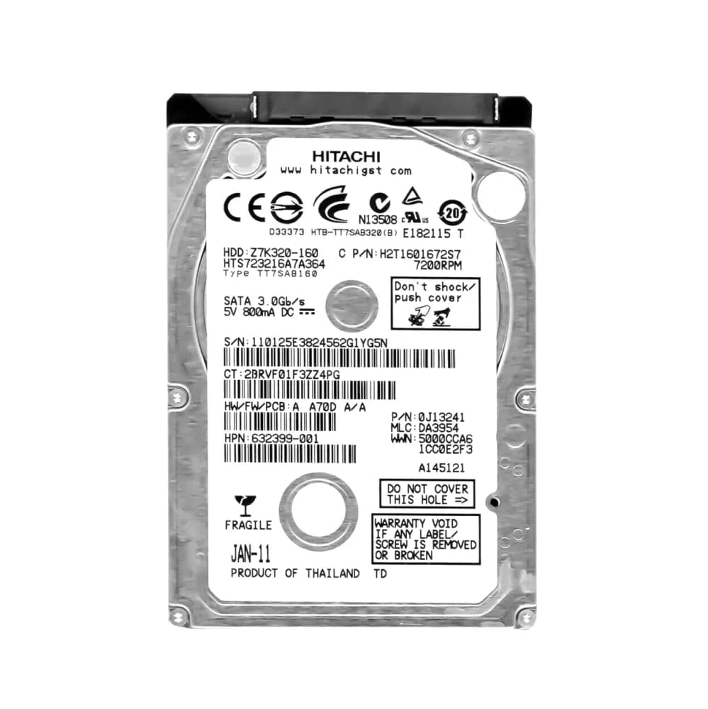 Hitachi Z7K320-160 160GB 3Gb/s SATA