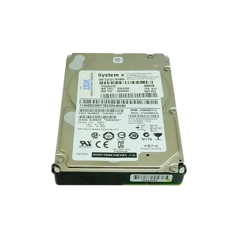 IBM 00AD056 300GB 6Gb/s SAS