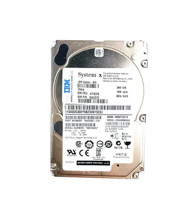 IBM 00AD070 300GB 6Gb/s SAS