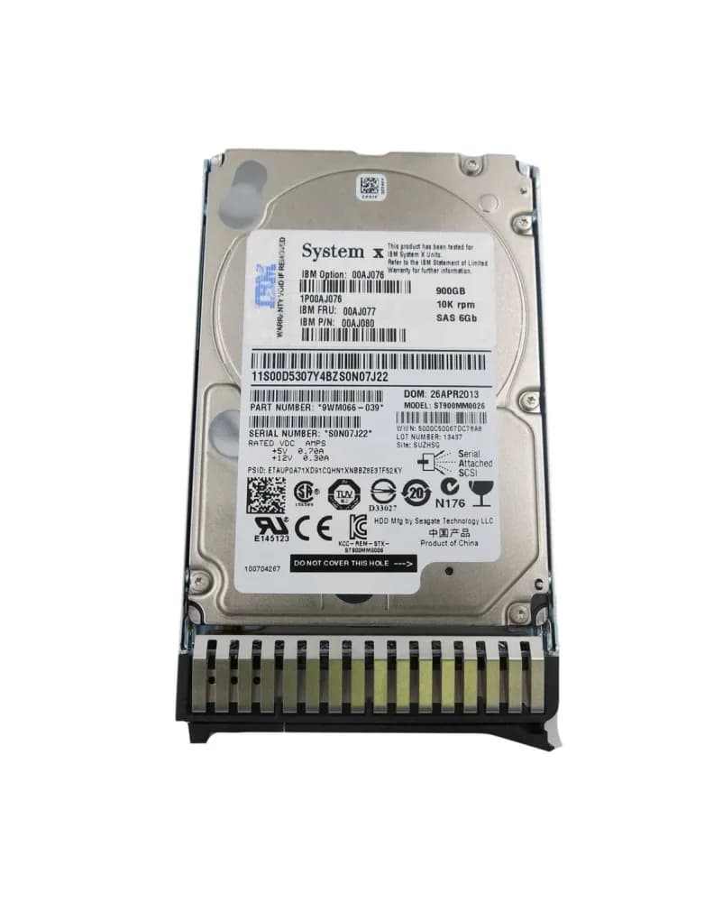 Lenovo 00AJ077 900GB 6Gb/s SAS