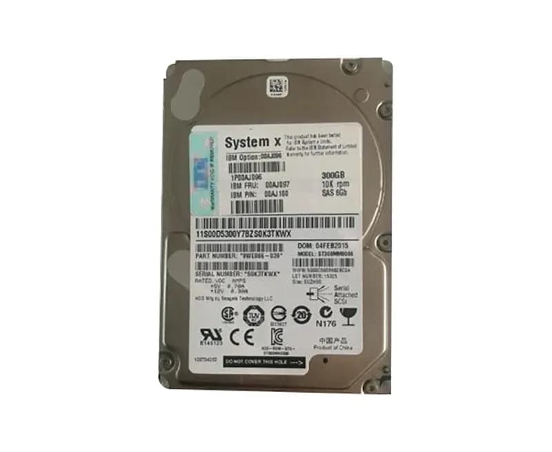 IBM 00AJ096 300GB 6Gb/s SAS