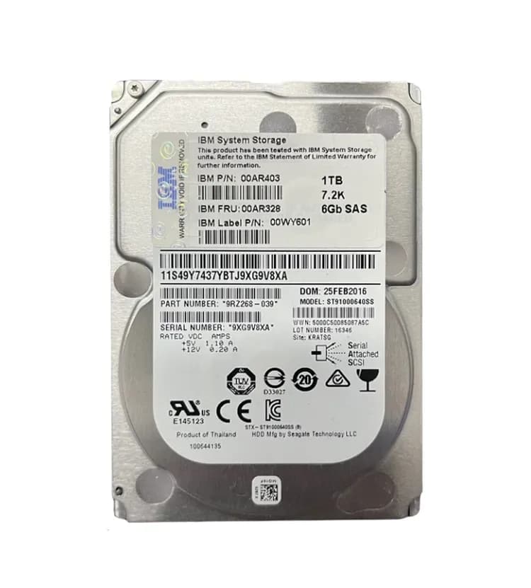 IBM 00AR403 1TB 6Gb/s SAS