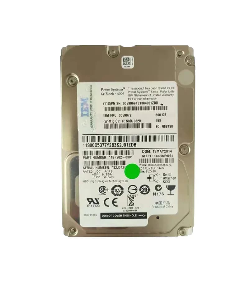 IBM 00E9972 300GB 6Gb/s SAS