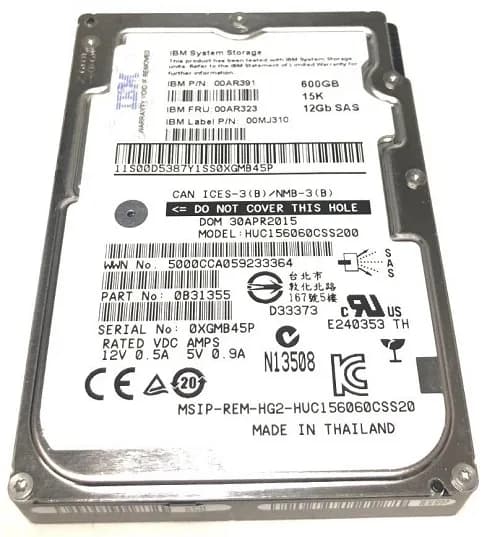 IBM 00MJ310 600GB 12Gb/s SAS