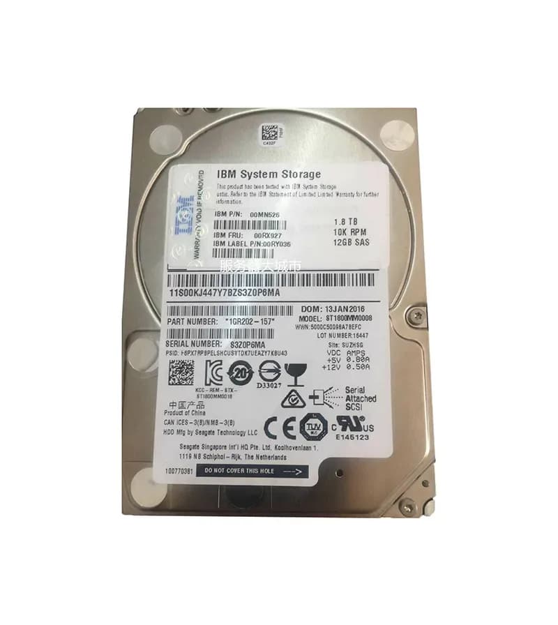 IBM 00MN526 1.8TB 12Gb/s SAS