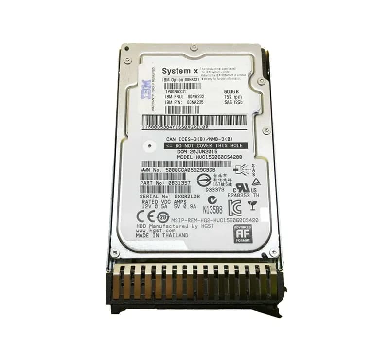 IBM 00NA231 600GB 12Gb/s SAS