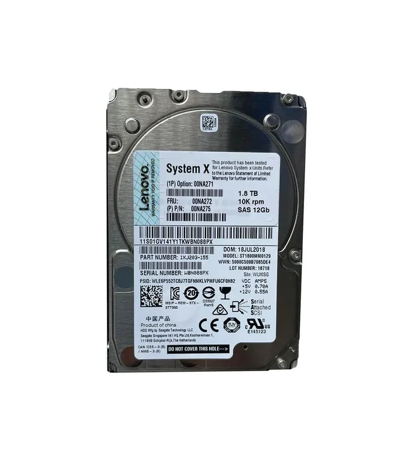 IBM 00NA271 1.8TB 12Gb/s SAS
