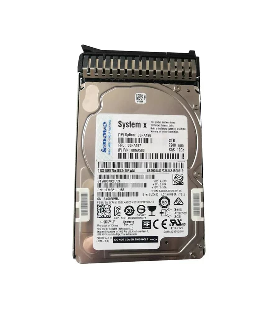 Lenovo 00NA500 2TB 12Gb/s SAS