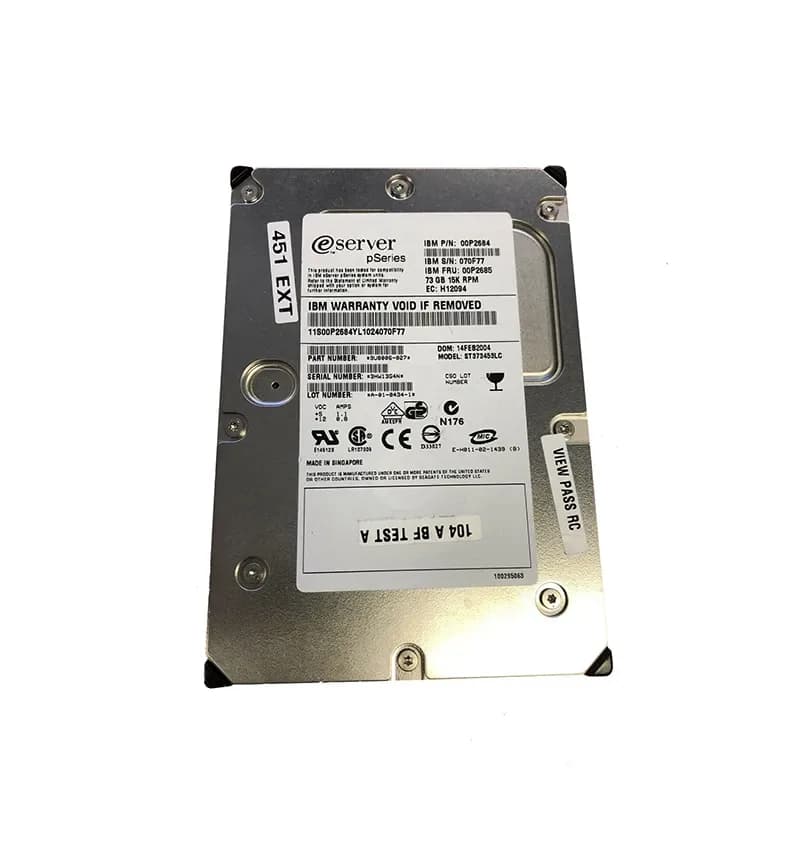 IBM 00P2685 73.4GB Ultra320 SCSI