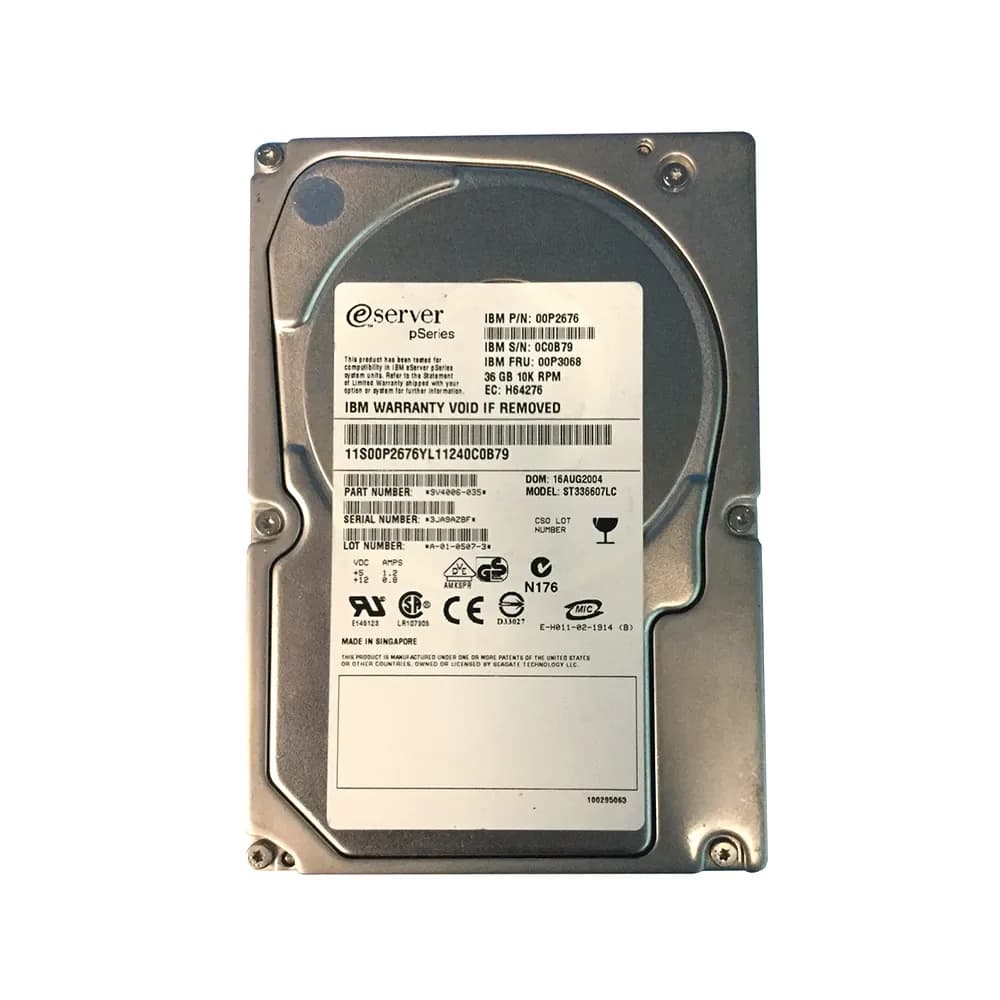 IBM 00P3068 36.4GB Ultra320 SCSI