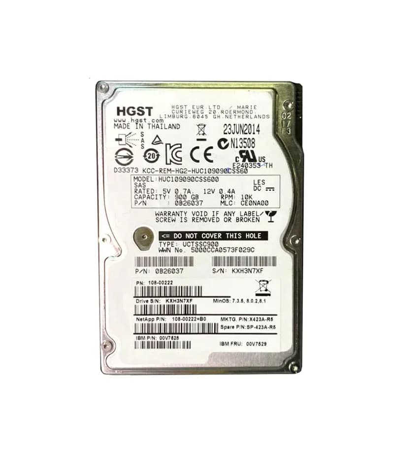 IBM 00V7529 900GB 6Gb/s SAS