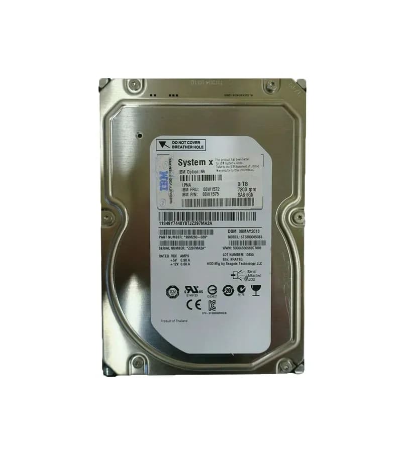 IBM 00W1575 3TB 6Gb/s SAS
