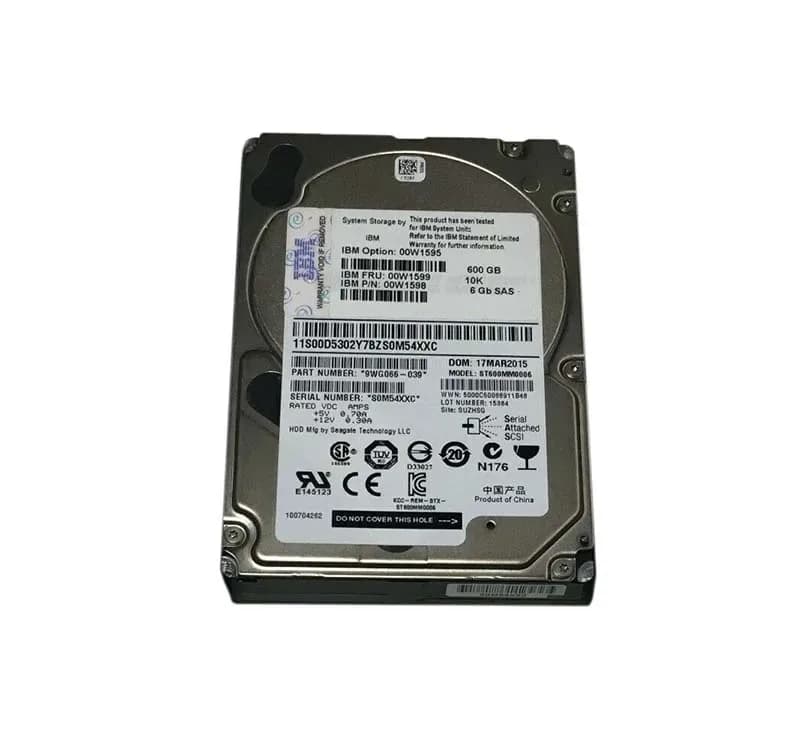 IBM 00W1599 600GB 6Gb/s SAS