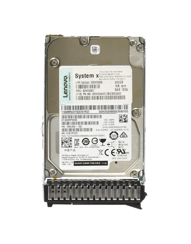 Lenovo 00WG660 300GB 12Gb/s SAS