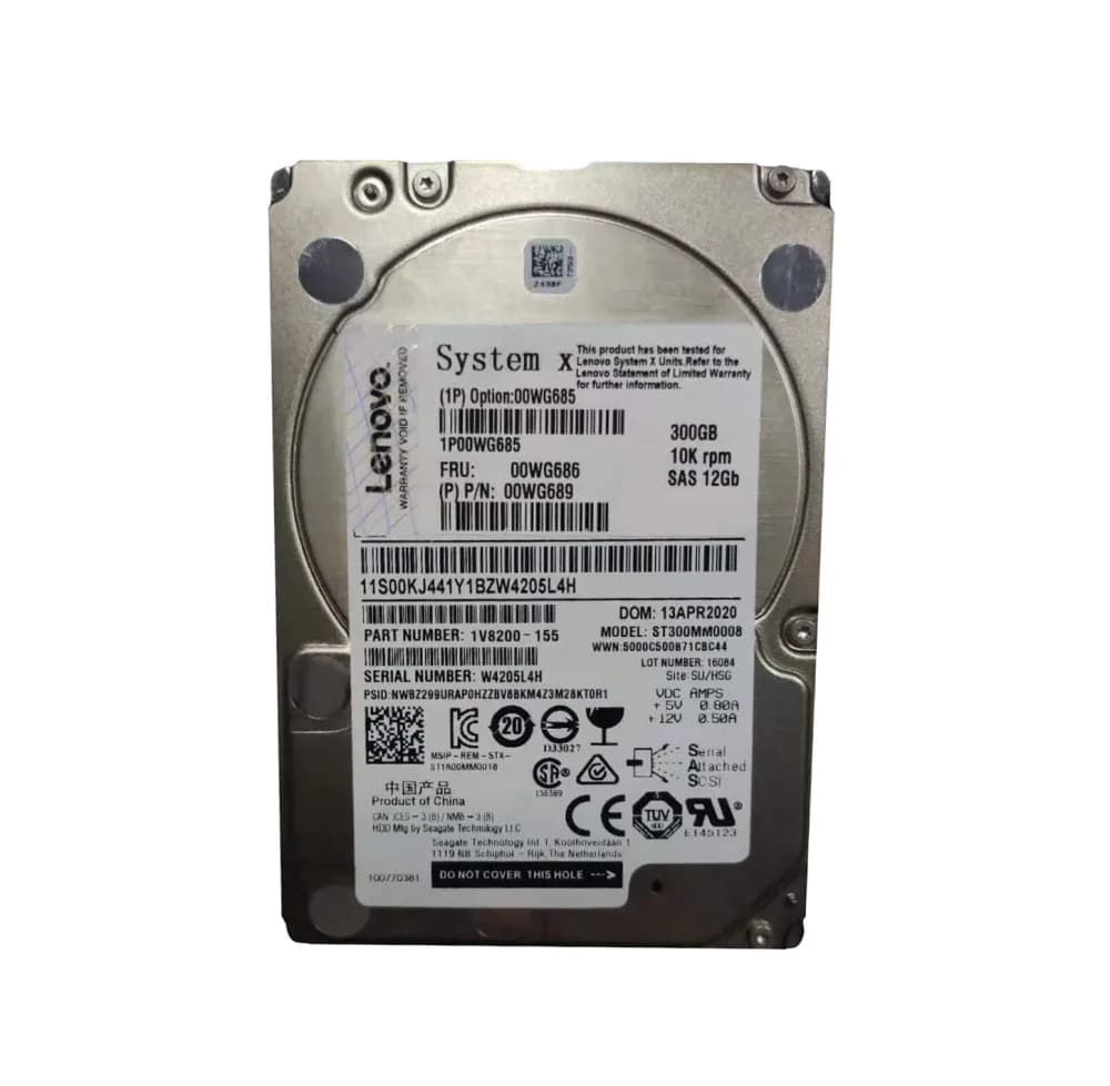 IBM 00WG685 300GB 12Gb/s SAS