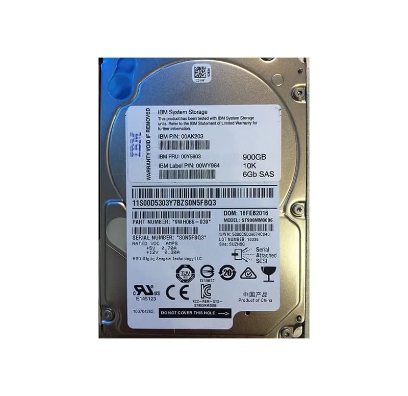 IBM 00WY964 900GB 6Gb/s SAS