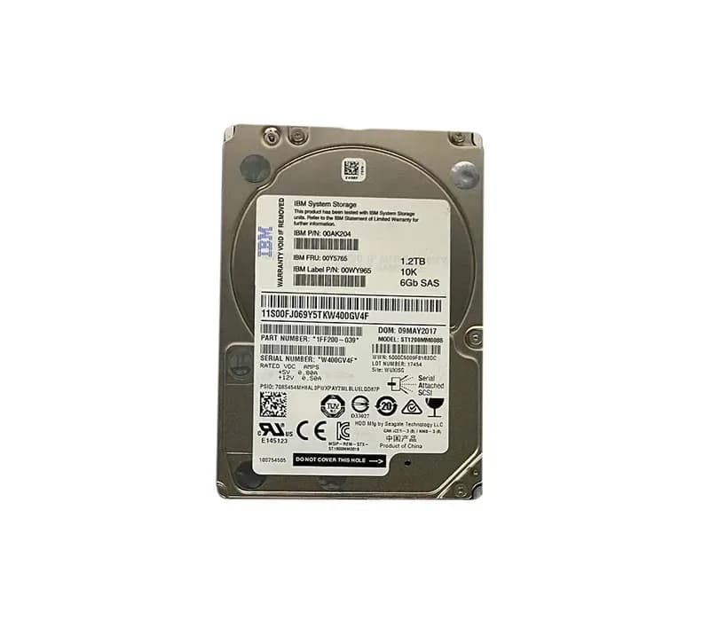 IBM 00WY965 1.2TB 6Gb/s SAS