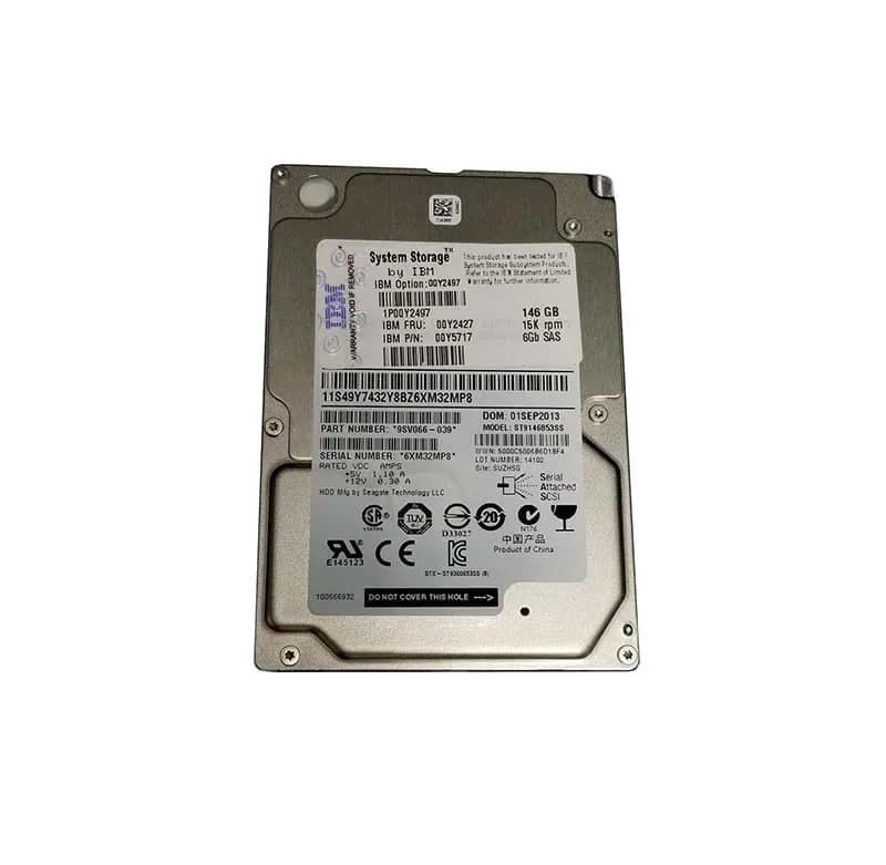 IBM 00Y2497 146GB 6Gb/s SAS