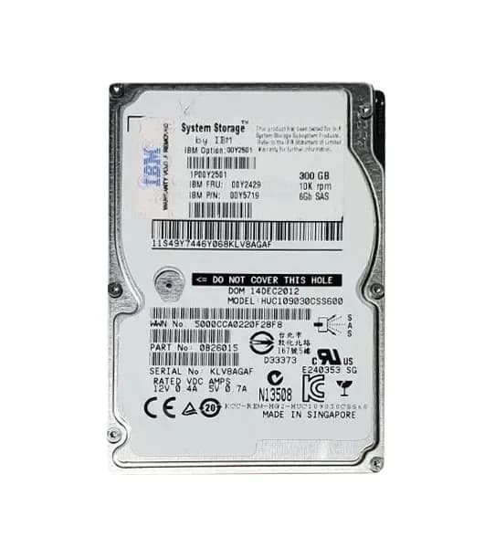 IBM 00Y2501 300GB