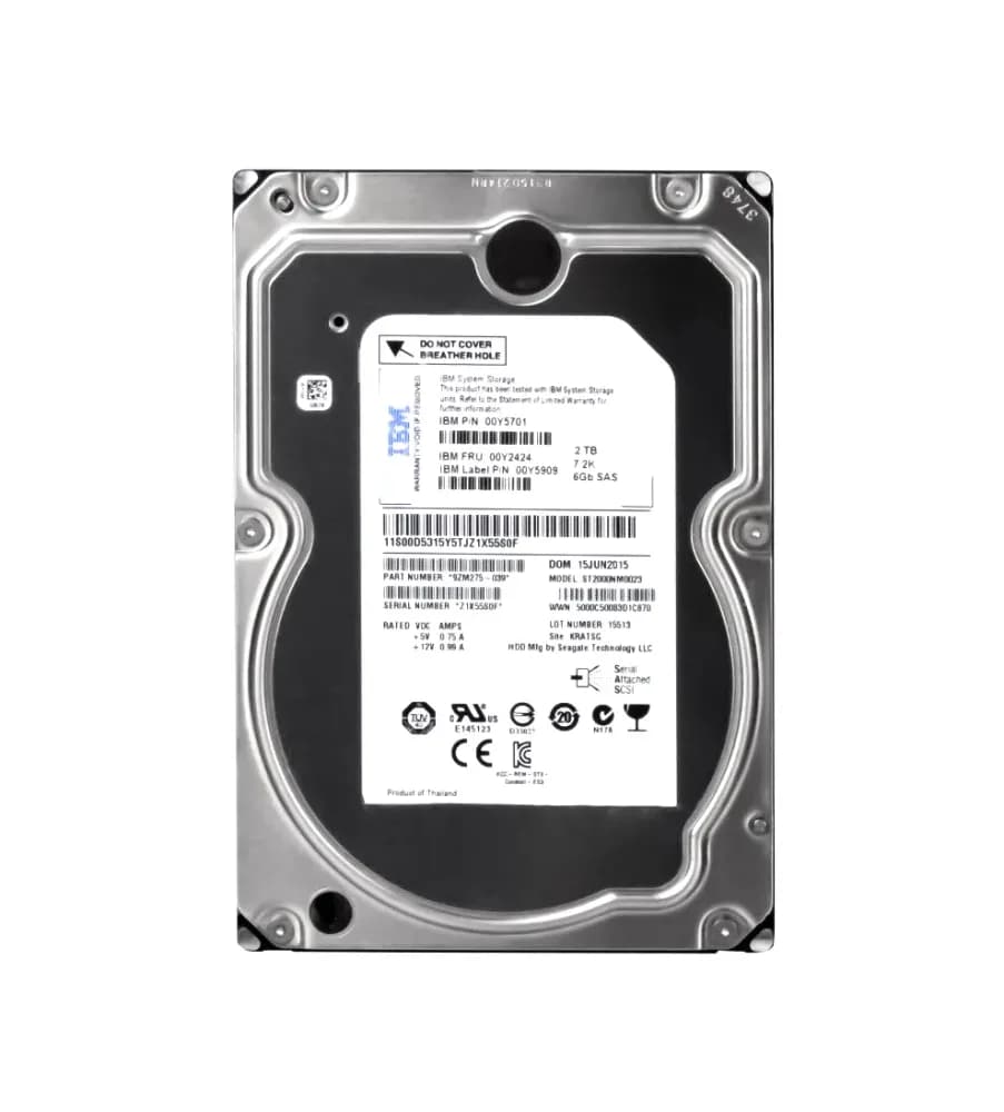 IBM 00Y5701 2TB 6Gb/s SAS