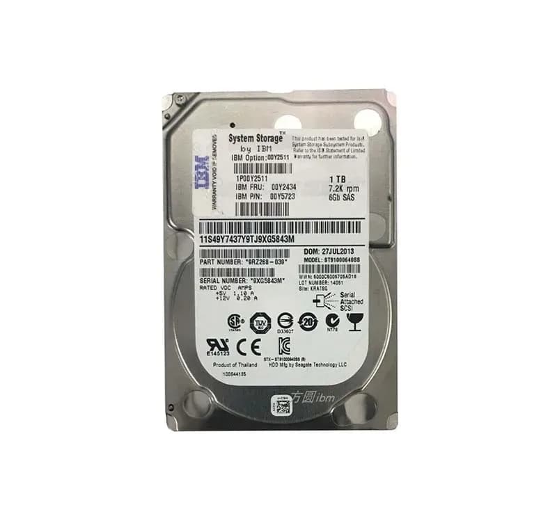 IBM 00Y5723 1TB 6Gb/s SAS
