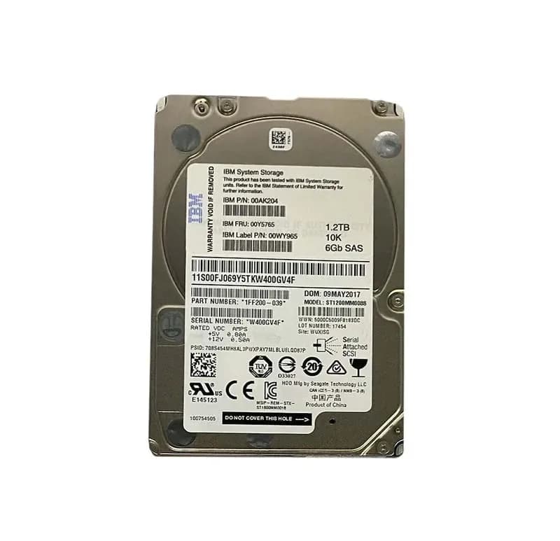 IBM 00Y5765 1.2TB 6Gb/s SAS