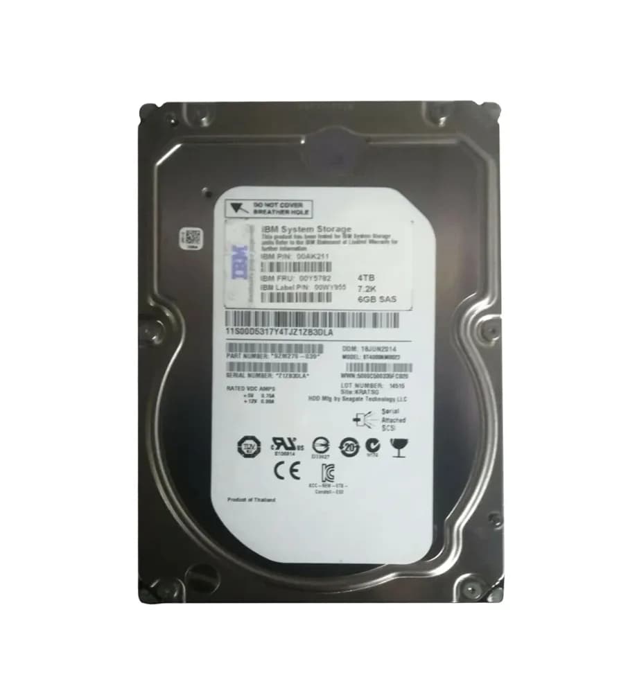 IBM 00Y5782 4TB 6Gb/s SAS
