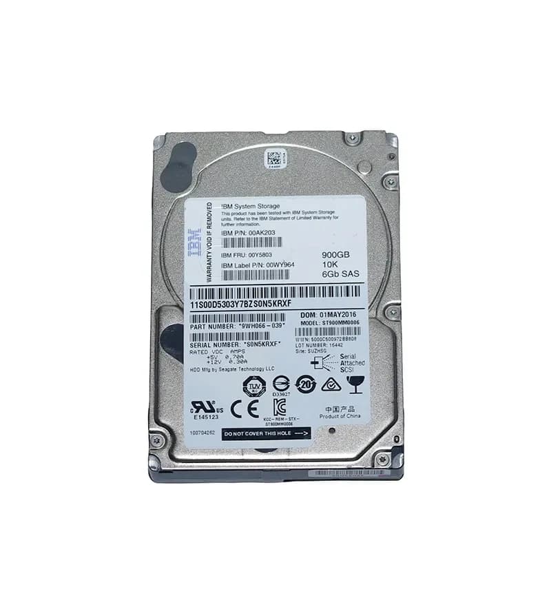 IBM 00Y5803 900GB 6Gb/s SAS