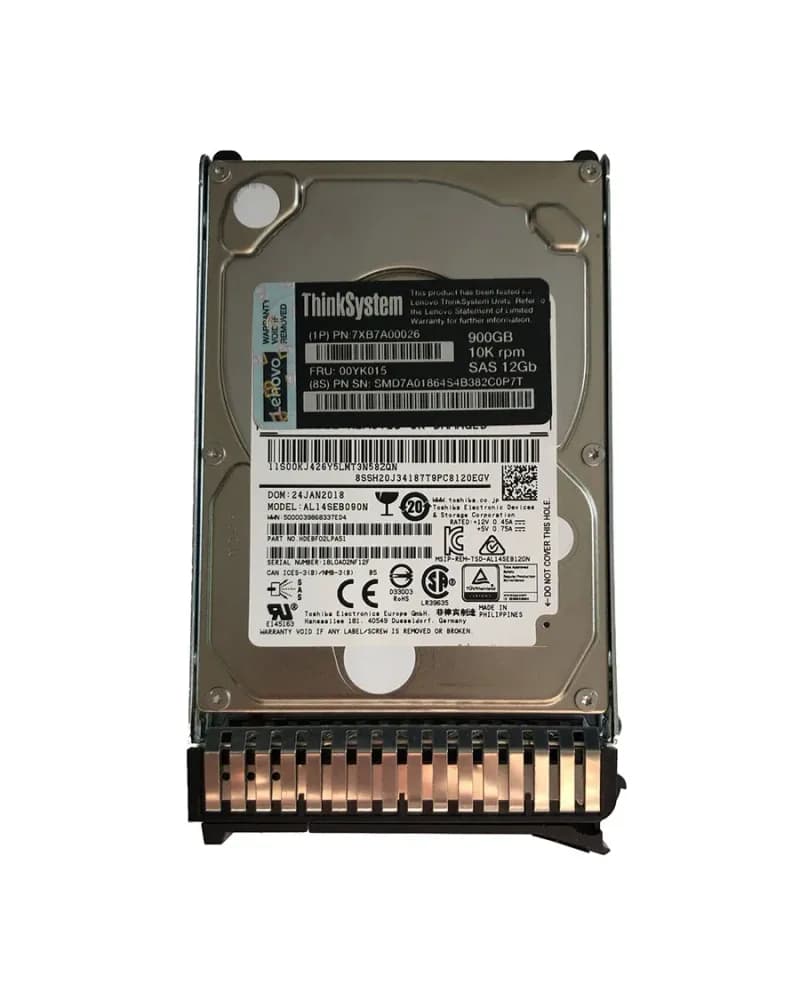 Lenovo 00YK015 900GB 12Gb/s SAS