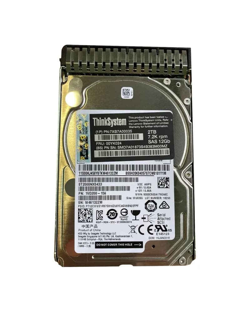 Lenovo 00YK024 2TB 12Gb/s SAS